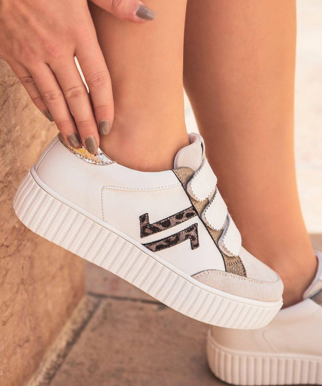 CL11 SNEAKERS- CLE03 LEO - Casualmode.fr