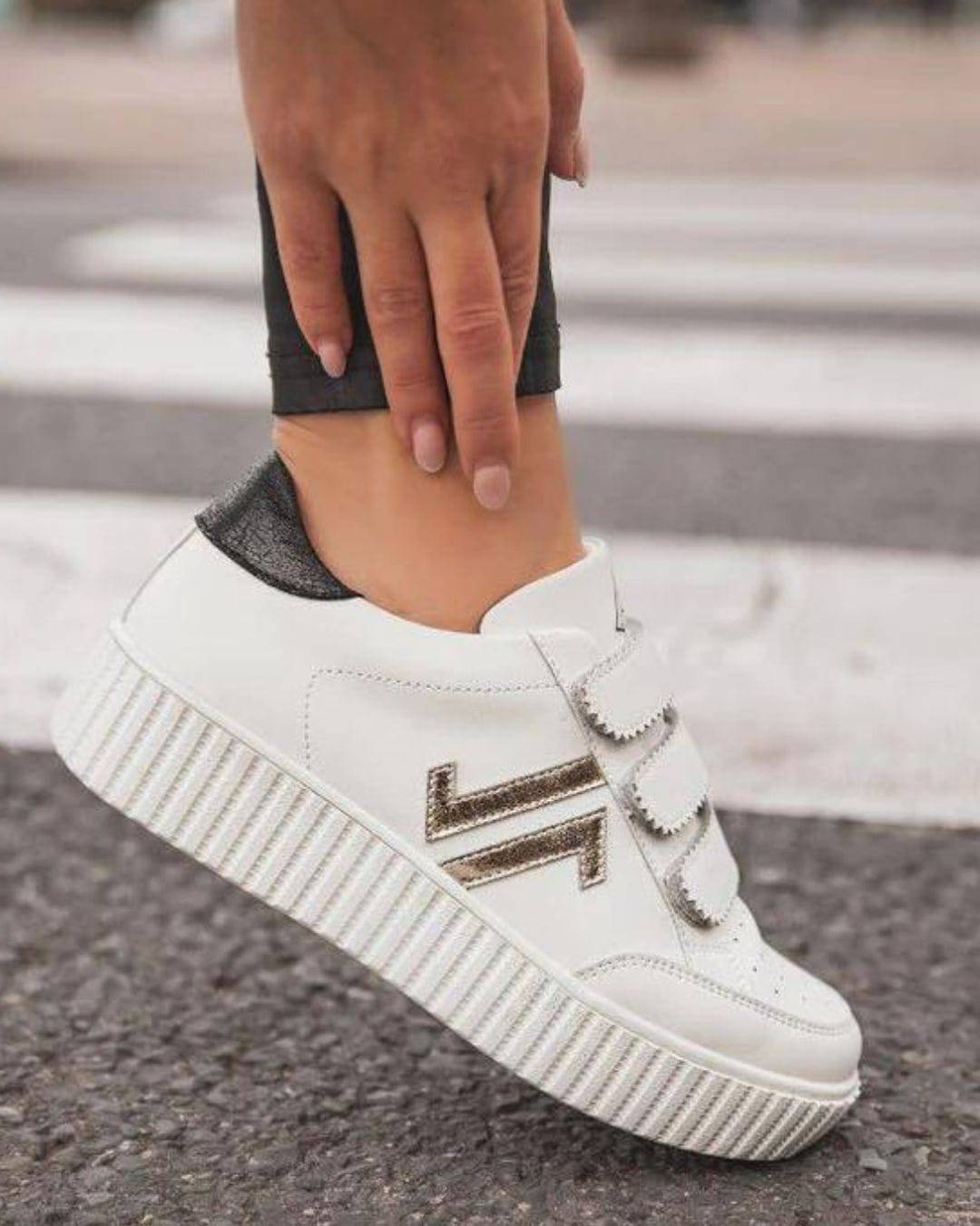 CL11 SNEAKERS-CL70 WHITE - Casualmode.fr