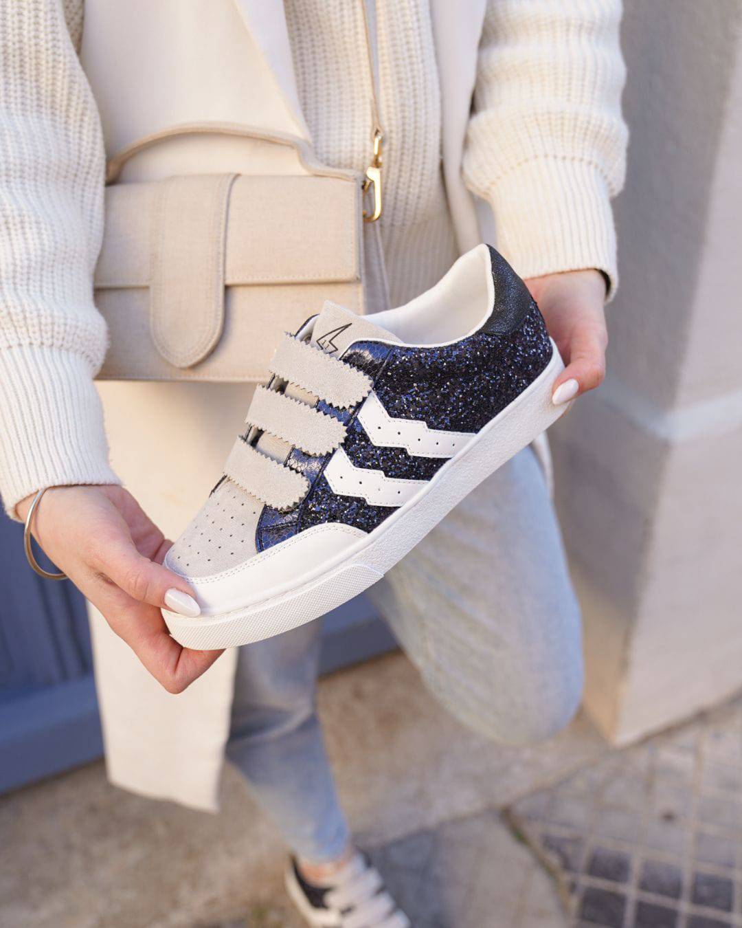 CL11 SNEAKERS-CL57 BLUE - Casualmode.fr