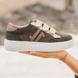CL11 SNEAKERS- CLE01 GREEN - Casualmode.fr