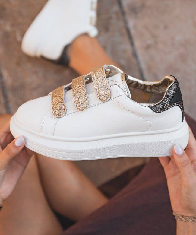 CL11 SNEAKERS-CL24 GOLD - Casualmode.fr