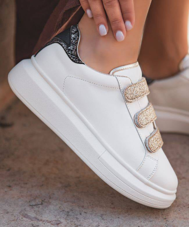 CL11 SNEAKERS-CL24 GOLD - Casualmode.fr